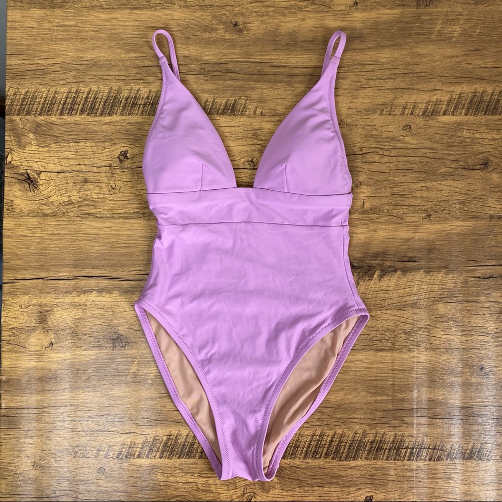 J. Crew Deep V-Neck French One Piece Size 0